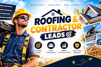 exclusive roofing leads roofing marketing leads solar leads facebook ads