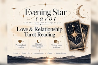 provide a personal love and relationship tarot reading