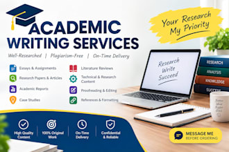 write clear, original academic content and reports