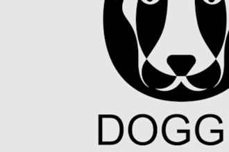design unique dog paw logo