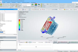 perform professional fea simulation and engineering analysis using the ansys
