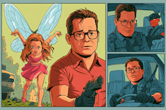 make comic illustrations for publishing