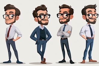 design a fun and distinctive business mascot