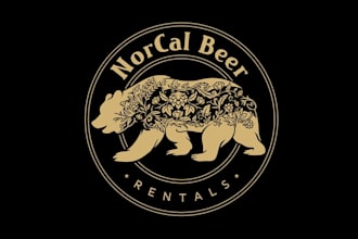 design extraordinary norcal beer rentals logo