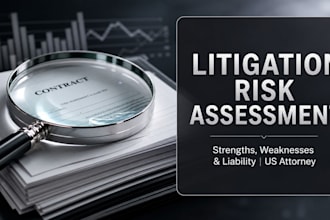 evaluate your litigation case strengths, weaknesses, and legal risks