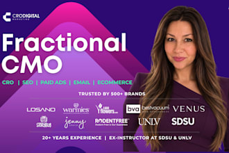 be your fractional cmo and marketing advisor