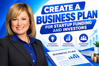 create a business plan for startup funding and investors