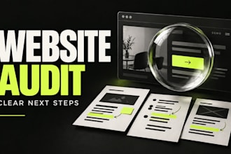 audit your website and give you a clear improvement plan