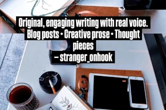 write engaging articles, blog posts, and creative copy