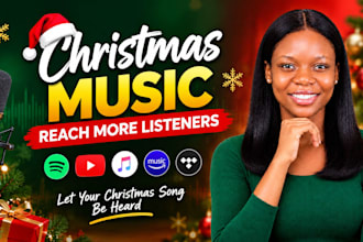 do organic christmas music promotion to boost streams and followers
