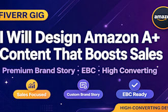 design premium amazon a plus content and brand story that boosts sales
