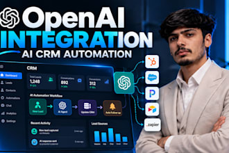 build openai integration with ai CRM automation for your business