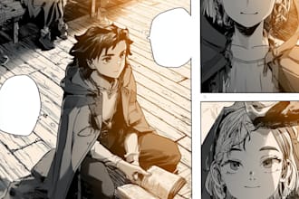 do anime manga illustration manga page comic book