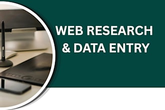 do professional web research and internet research