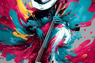 design a beautiful abstract background in high resolution