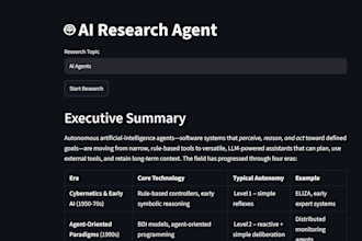 build a python ai chatbot, ai agent, or rag document QA app