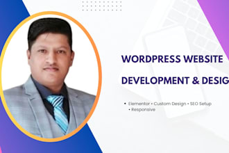 develop and manage your wordpress website