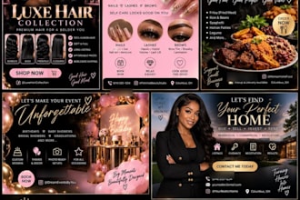 design a professional promotional flyer for your business