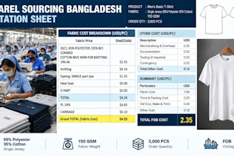 manage apparel production follow up and supplier communication