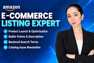 be your amazon listing creation, product description, and SEO expert