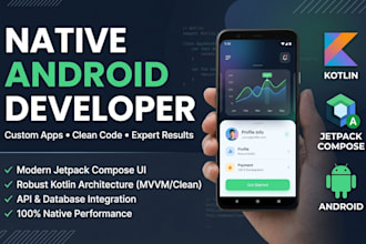 build a native android app in jetpack compose