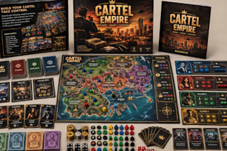 design trading card game board game card frame design for card game art