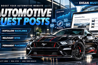 publish automotive guest posts with backlinks