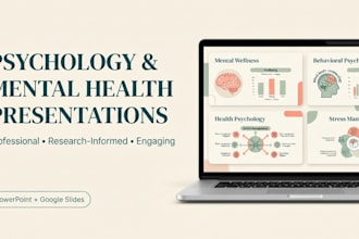 design professional mental health psychology powerpoint presentations