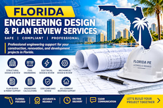 provide florida engineering design and professional plan review services