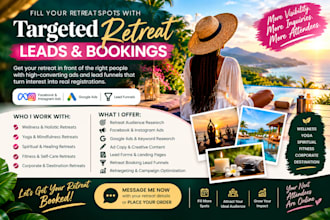 usa retreat leads wellness leads yoga retreat leads retreat marketing google ads
