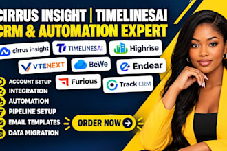 setup cirrus insight timelinesai highrise vtenext bewe endear furious track crm
