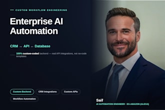 architect your end to end enterprise ai automation and workflow system