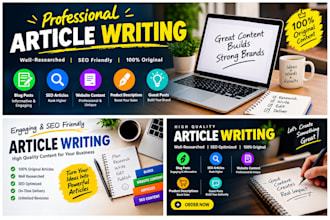 write high ranking article writing