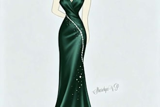 unique designs of gowns and long dress