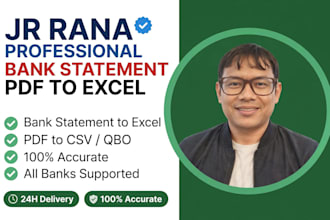 convert bank statement pdf to excel and csv accurately