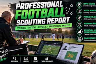 provide a professional football scouting report and player analysis
