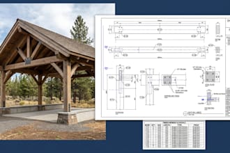 prepare timber shop drawings and fabrication details