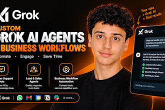 build custom grok ai bots, agents, and business workflows