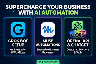 automate your business with a grok ai agents and  grok bot
