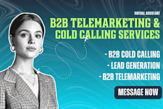 virtual assistant cold calling, telemarketing b2b cold calling, cold caller