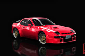 design automotive 3d car body kit widebody kit bumper 3d model
