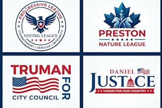 design modern flag, patriotic logo design for your business