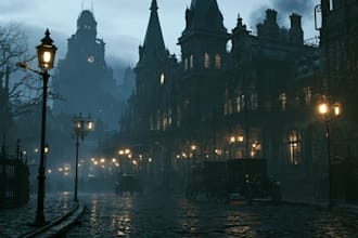 create a procedural houdini environment