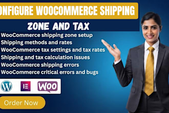 setup and configure woocommerce shipping zone and tax, fix critical error