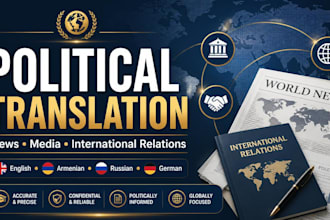 translate political news and articles