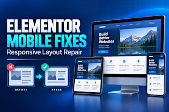 fix elementor mobile responsive layout issues
