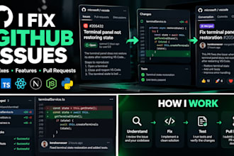 fix bugs and build features