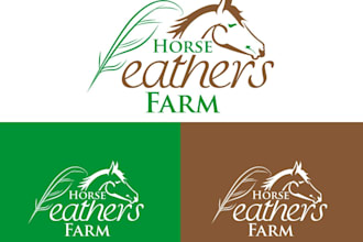 design equestrian equine horse dog and animal pet farm logo for your brand