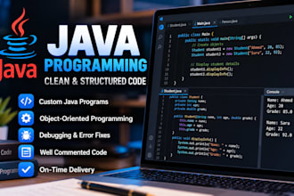 develop java programs using object oriented programming
