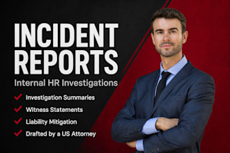 draft legal risk assessments and liability reports for your business
